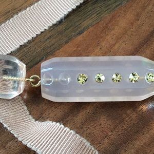 J.Crew Lucite necklace